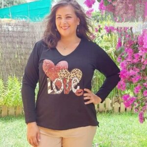 Camiseta Corazones